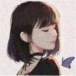漫友落樱满肩头像
